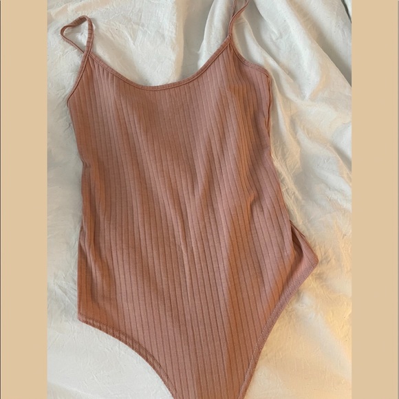 Missguided Tops - Missguided - Soft Ribbed Bodysuit - US 6